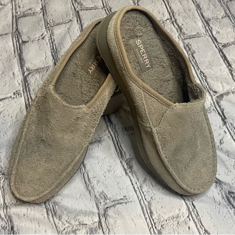 Sperry Slip On Suede Shoes - Picture 1 of 7